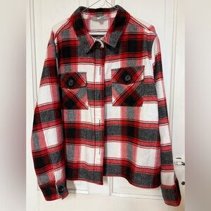 Women’s BB Dakota Steve Madden XXL Fleece/Flannel Shacket/Shirt.